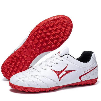 New Men Soccer Shoes Match Sneakers Football Boots Long Spikes Ultralight Breathable Indoor Cleats Training Drop Shipping