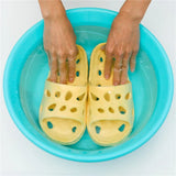 Summer Fashion Slippers Women's Shoes Cloud Slippers For Men Home Flat Sandals Massage Flip Flops Couples Bathroom Indoor Slides