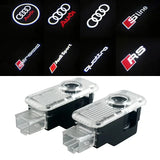 Audi A3 A4 B8 8P 8V A6 C7 A5 Q5 B7 B6 B9 SLINE QUTTRO RS Q3 Q7 S3 S4 S5 S6 S8 Car Door Welcome Light Led HD Projector Lamp