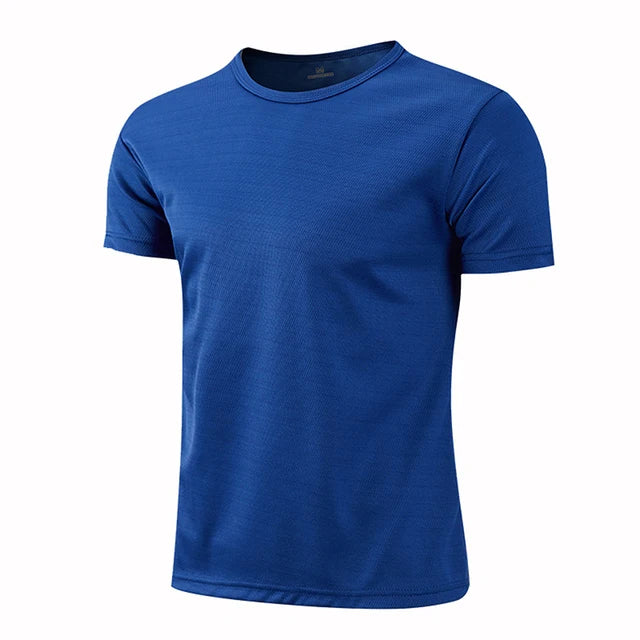 Men Women Quick Dry Short Sleeve Sport T Shirt Gym Fitness Shirts Trainer Running T-shirt Teenager Breathable Sportswear 