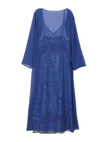 Conjunto feminino plus size temperamento elegante conjunto 2 peças vestidos cardigan solto melhor para primavera e verão