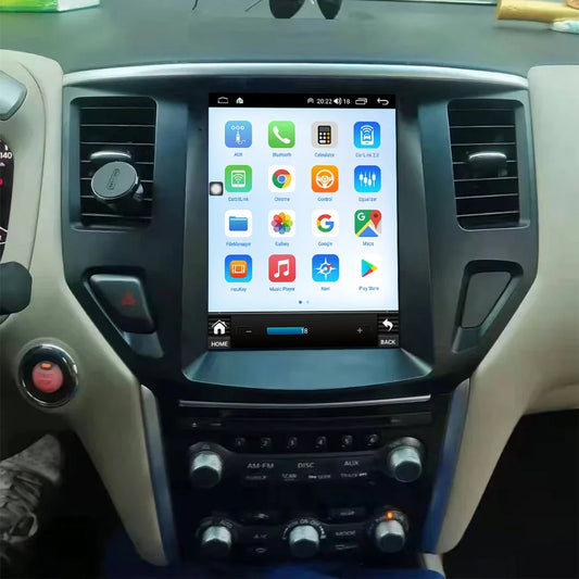 Android 14 Car Radio For Nissan Pathfinder R52 SL SV 2012-2020 Car Auto Stereo Multimedia Player GPS Navigation Wireless Carplay