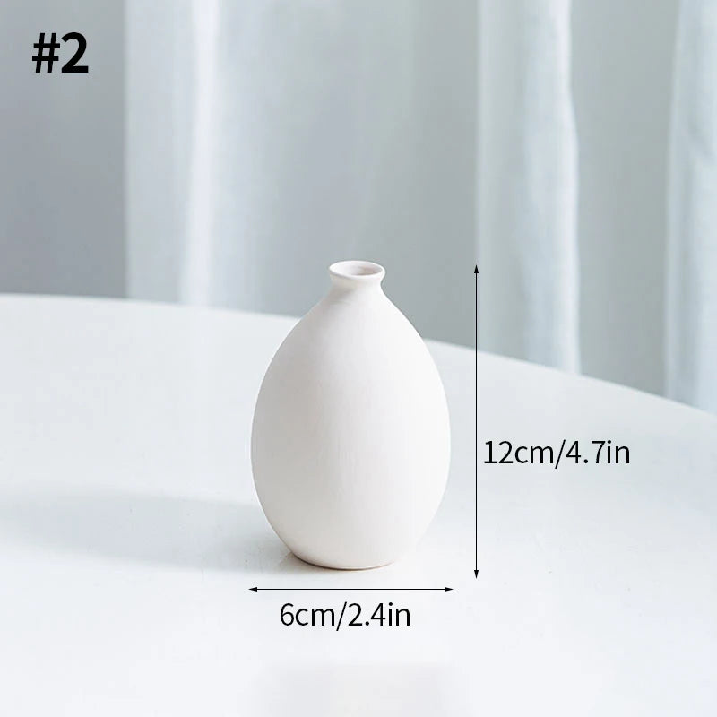 Ceramic Fired Vases, Hydroponic Dried Flower Utensils, Ornaments, Home Living Room Tables, Decorative Vases, Shaped Ceramic Vases