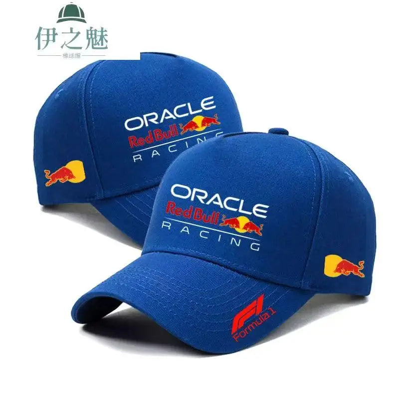 2025 New Red Bull Hat Czech Perez Red Bull Racing Racing Hat Men's and Women's Outdoor Red Bull 1 Sun Hat Red Bull Baseball Hat