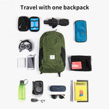 Naturehike New 30L Camping Backpack Large Capacity Portable Foldable Waterproof Shoulder Bag Outdoor Travel Hiking Picnic Bag