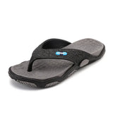 Men's Summer 2025 Trendy Flip-Flops Beachwear Slippers Anti-slip Deodorant Casual Shoes Plastic Slip-On Sandals for Adults