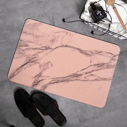 Ultra Non Slip Bath Mat Super Absorbent Bathroom Rug Quick Dry Stone Bathroom Mat 100% Diatomaceous Earth Shower Rug ﻿ 발매트