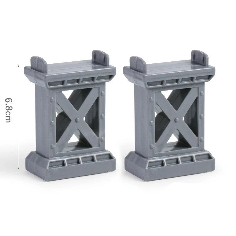 Wooden Train Track Toys Railway Rails Accessories Fit Thomas Train Road Connector Bridge Wood Railway Children Boy Christmas Gift