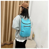 New Waterproof Backpack Portable Folding Bag Student Backpack Backpack Outdoor Large Capacity Movement Men Women Traveling Bag