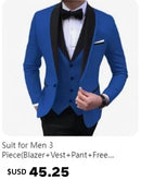 Traje de novio para boda 2025, corte entallado, 2 piezas (chaqueta y pantalón), transpirable (corbata incluida), ideal para padrinos de boda, fiestas y bailes de graduación.