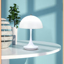 Danish mushroom table lamp Nordic modern high-end atmospheric charging bedroom bedside living room decorative light