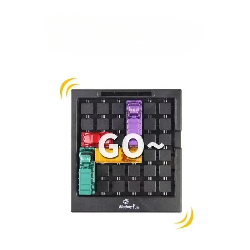 Puzzle Traffic Rush Hour Game Racing Rush Hour Car Interesting Road Logical Reasoning Desktop Game Children's Puzzle Best Toys