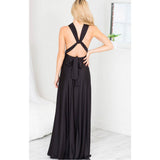 Sexy Women Multiway Wrap Convertible Boho Maxi Club Red Bandage Long Dress Party Bridesmaid Infinity Robe Longue Femme