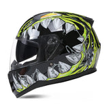 Motorcycle Helmet Full Face Double Lens Capacete Professional Men Women Four Seasons DOT ECE Approved Safety Protective Casco