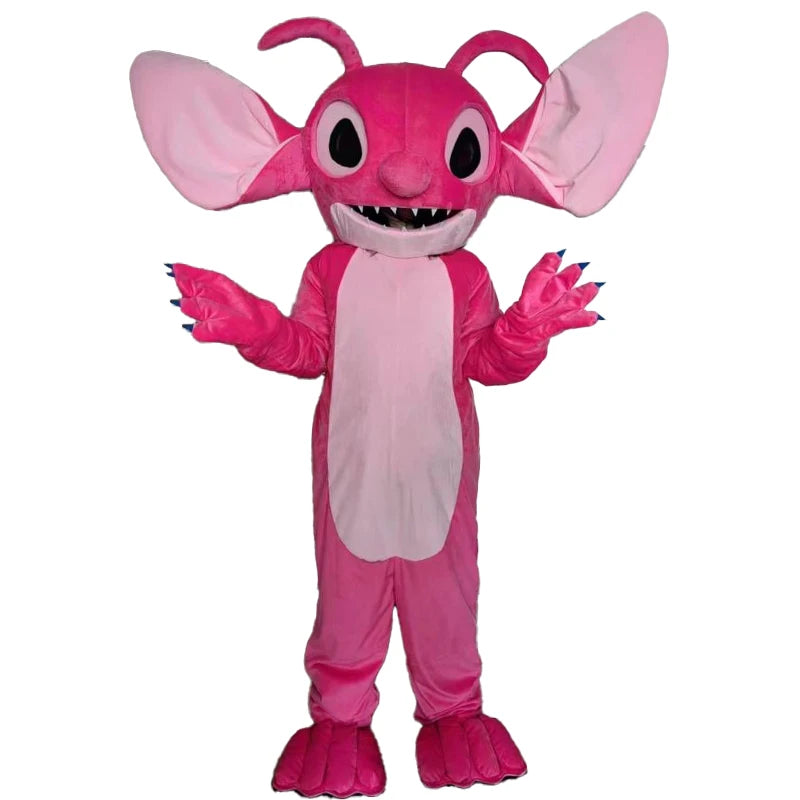 Disney Mickey Minnie Mouse Mascot Costume Anime Cartoon Character Cosplay Clothes Stitch Winnie Bear Party Halloween Adult Gift