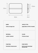 Universal Car Seat Gap Organizer Storage Box Multifunction Leather Crevice Side Storage Pocket Wallet Keys Card with Cup Holder