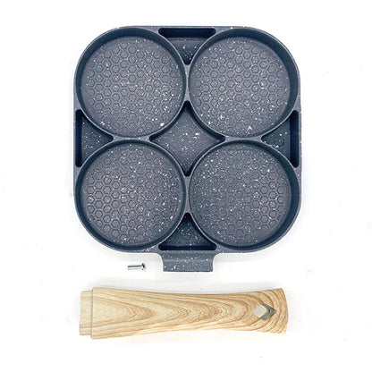 7/4 Cup Smiley Face Pancake Pan 100% Non-stick Griddle Pancake Maker Pancake Crepe Frying Pan Griddle Mini Pancakes Maker