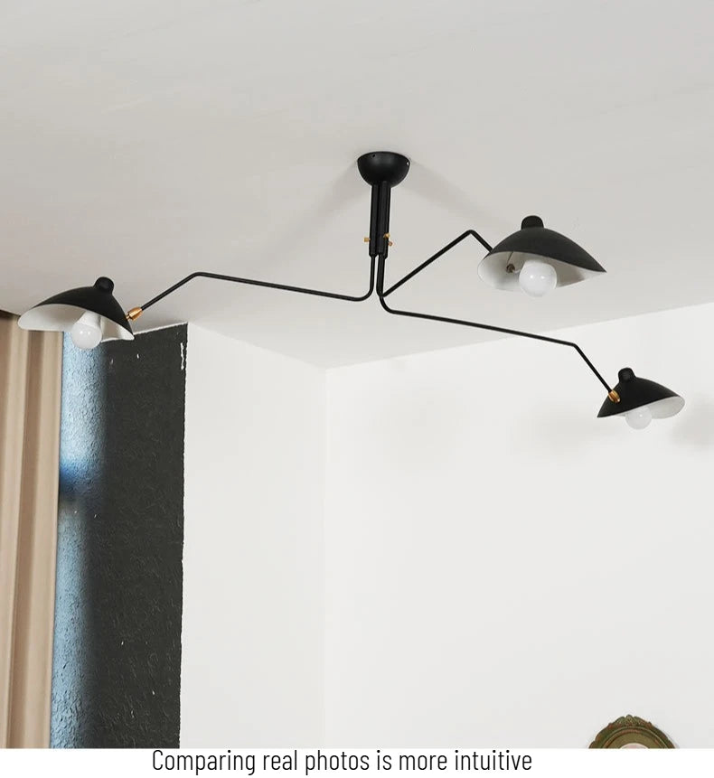 Modern Creative Spider Grabbing Pendant Light Personalized and Simple Living Room LED Ceiling Lamp Bedroom and Study Light