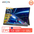 ARZOPA 16.1 inches Portable Monitor,144hz,100%sRGB,1080P FHD,IPS Screen, External Second Screen for Laptop/PC/PS5/Mac/Xbox Z1FC