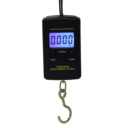 40kg Digital Electronic Scale Without Backlight Bubble Bags Mini Fishing Luggage Travelling Hanging Hook Kitchen Weighing Tools