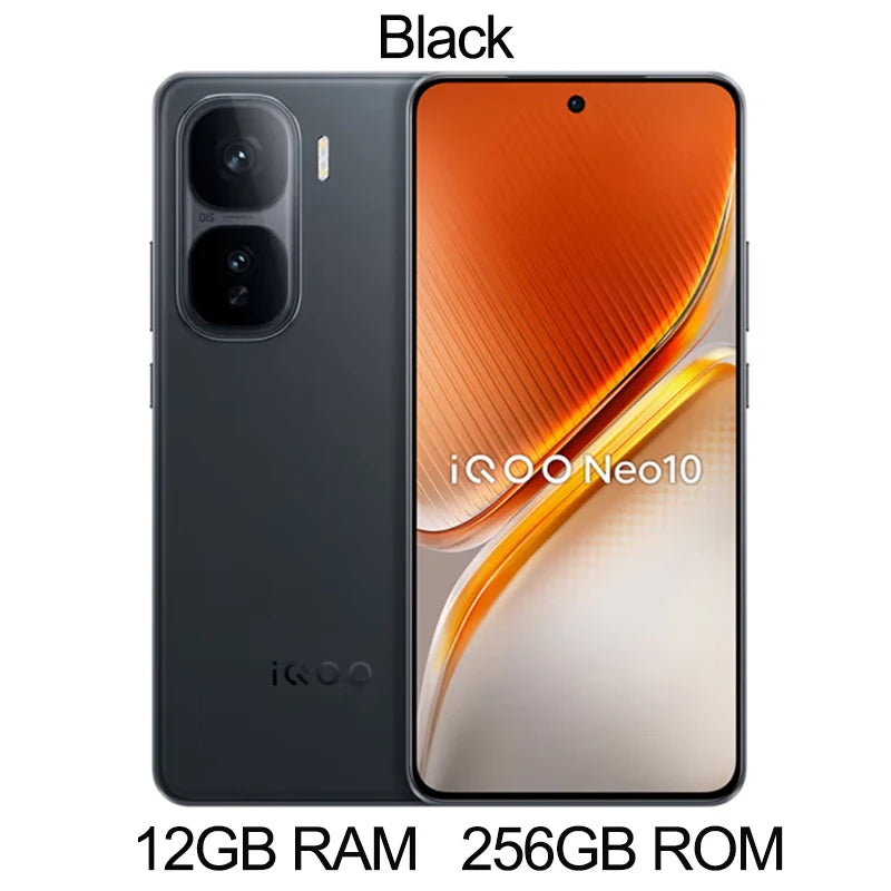 Original VIVO iQOO Neo 10  6100mAh Battery 120W SuperVOOC 50MP  IMX921 OIS 6.78 Inch AMOLED 144Hz Snapdragon 8 Gen 3   NFC OTA