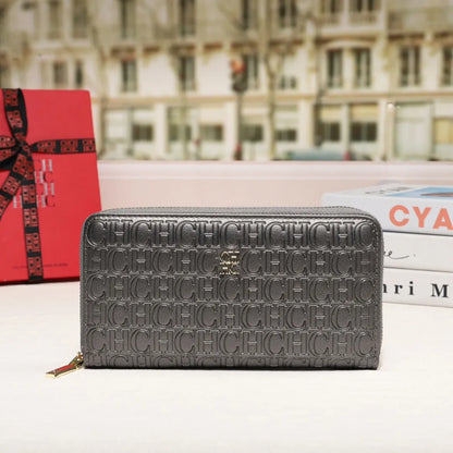 CH Premium Folding Printed Monogrammed Design High Quality Luxury Women's Handbags Square Wallet Classic Vintage Design Fashion