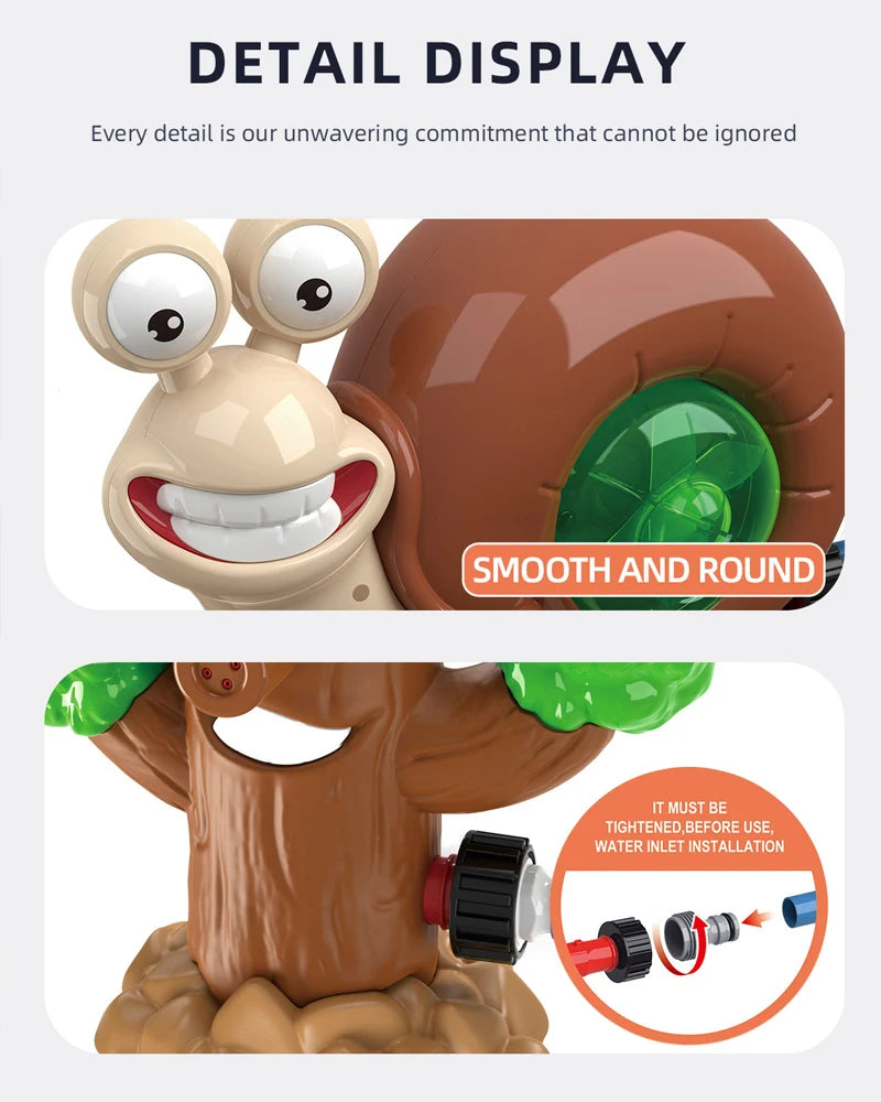 Hydrant Sprinkler Outdoor Water Spray Toy Backyard Garden Water Toys Summer Yard Cartoon Splash Sprinkler Baby Bath Toy for Kids