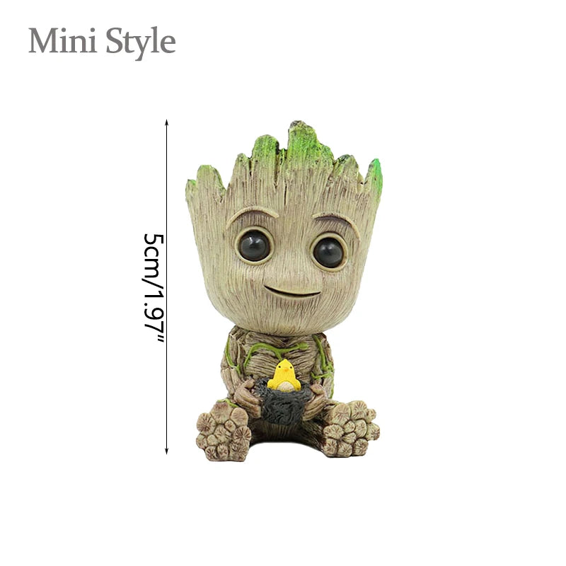 Sitting Anime Figure Hero Doll Home Decoration Mini Figurine Car Interior Miniature Model Collection Figurine Kids Toy Gifts