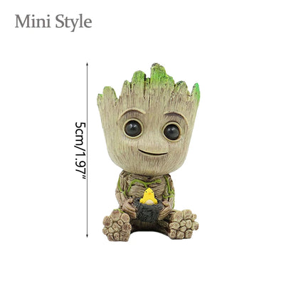 Sitting Anime Figure Hero Doll Home Decoration Mini Figurine Car Interior Miniature Model Collection Figurine Kids Toy Gifts