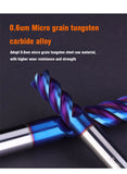 4 Flutes HRC65 Carbide End Mill CNC Cutting Tools Alloy Carbide Milling End Mills Tungsten Steel Milling Cutter Square Router Bit