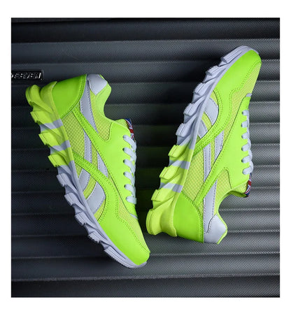 Men Sports Running Shoes Casual Marathon Breathable Lightweight Women's Comfortable Athletic Nonskid Walking Sneakers Outdoors