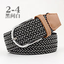 Stretch Woven Belt Unisex Canvas Belts Fashion Casual Student Belt Women Cinturon Male Waistband 105cm
