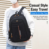 15.6 Inch Laptop Backpack Water-Resistant Daily Use Backpack Laptop Backpack Multi-Compartment For Traveling Trekking Day