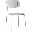 Modern Simple Household Transparent Dining Chair Backrest Single Person Leisure Net Red Table Plastic Chair Makeup Chairs  стул