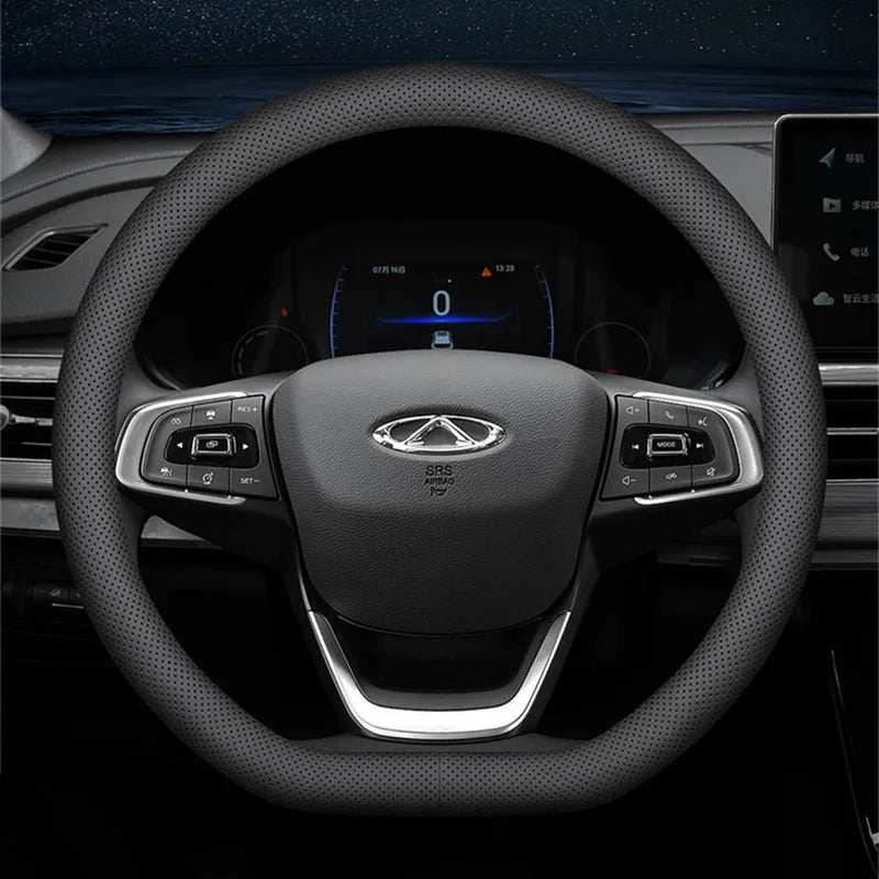 Car Steering Wheel Covers Ultra-thin Steering Wheel Cover Wrap Universal 37-38cm Breathable Steering Covers Car Accessories