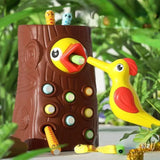 Juguetes Educativos Montessori para niños, pájaro carpintero, juguete de gusanos para atrapar, juegos magnéticos para el desarrollo de Babi, tablero ocupado