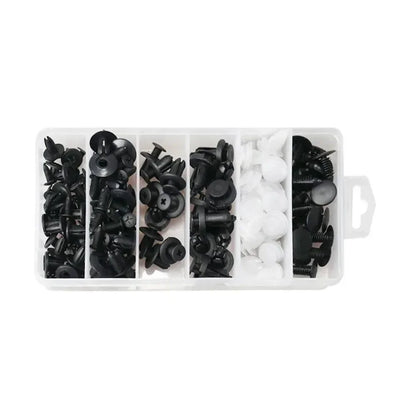 800pcs-100Pcs Car Fastener Clip Kit Fender Rivet Plastic Clips Auto Body Push Retainer Pin Rivet Bumper Door Trim Panel Repair