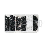 800pcs-100Pcs Car Fastener Clip Kit Fender Rivet Plastic Clips Auto Body Push Retainer Pin Rivet Bumper Door Trim Panel Repair