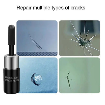 Car Glass Scratch Repair Fluid Agent Set  Windscreen Window Glass Nano Scratch Crack CrackResin Repair Agent Tools