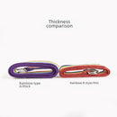 7-color Rainbow D-clip Women Ultra-long Casual Versatile Summer Waist Belt Fashionable Commuting Style Iron Buckle