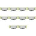 Shaver Replacement Blades ＆ Nose Hair Trimmer Replacement Heads for Philips OneBlade One Blade Pro Hybrid Electric Shaver Blades