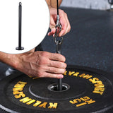 Weight Bar Fitness Accessories Lifting Dumbbell Bracket Barbell Slice Rod Equipment Storage Steel Tray Holder