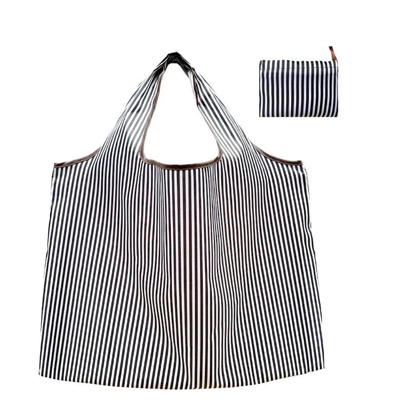 Folding Shopping Bag Large Capacity Environmental Protection Portable Handbag Supermarket Toy Storage Bags Travel Grocery Bag