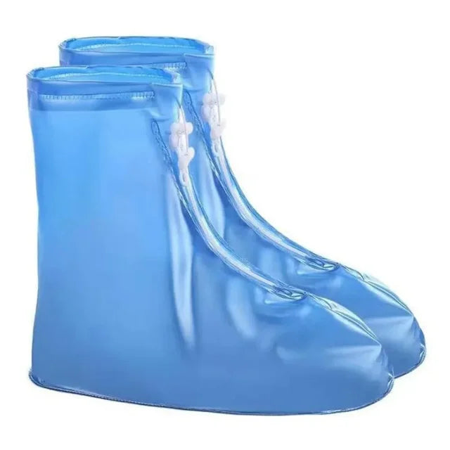 Waterproof Non-slip Rain Boot Cover Thick Shoe Protectors Rainy Boots PVC Adult Kids Waterproof Quality 