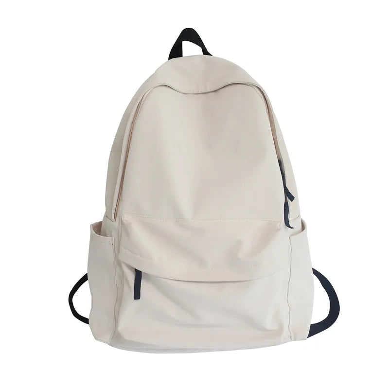 Black Grey White Red Versatile Backpack High Quality Large Capacity Waterproof Travel Bag Washable Nylon Computer Bag Unisex