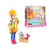 Original Barbie Dolls Club Chelsea Dress Up Burger Costume Pets Accessories Kids Toys for Girls Princess Play House Set Juguetes