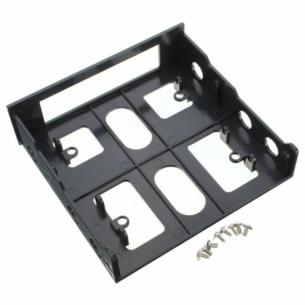 3.5 To 5.25 Floppy To Optical Drive Bay Mounting Bracket Converter For Front Panel Hub Card Reader Fan Speed Controller