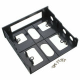 3.5 To 5.25 Floppy To Optical Drive Bay Mounting Bracket Converter For Front Panel Hub Card Reader Fan Speed Controller