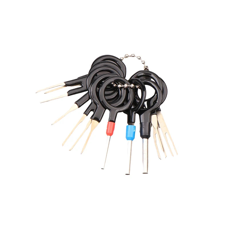 Car Terminal Removal Repair Hand Tools Electrical Wiring Crimp Connector Pin Extractor Kit