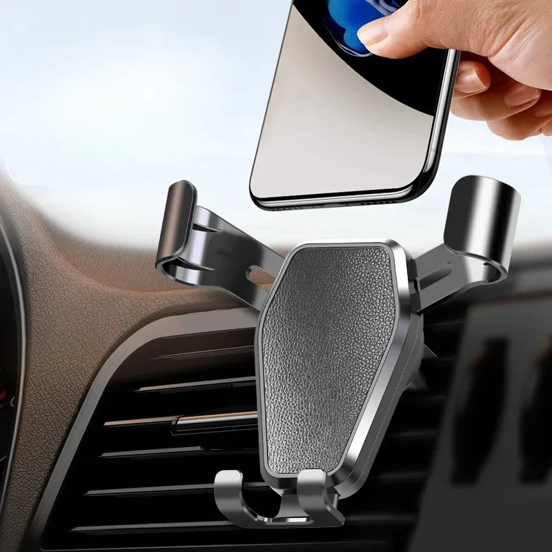 Universal Gravity Auto Phone Holder Car Air Vent Clip Mount Mobile Phone Holder Cell Phone Stand GPS Support For iPhone Samsung